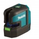 Makita SK105GDZ Tracciatore laser + cavalletto + borsa in cordura. Fornito senza batterie e caricabatterie